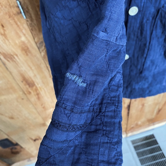 Rudy Jude Blue Quilted Jacket - Picture 3 of 9